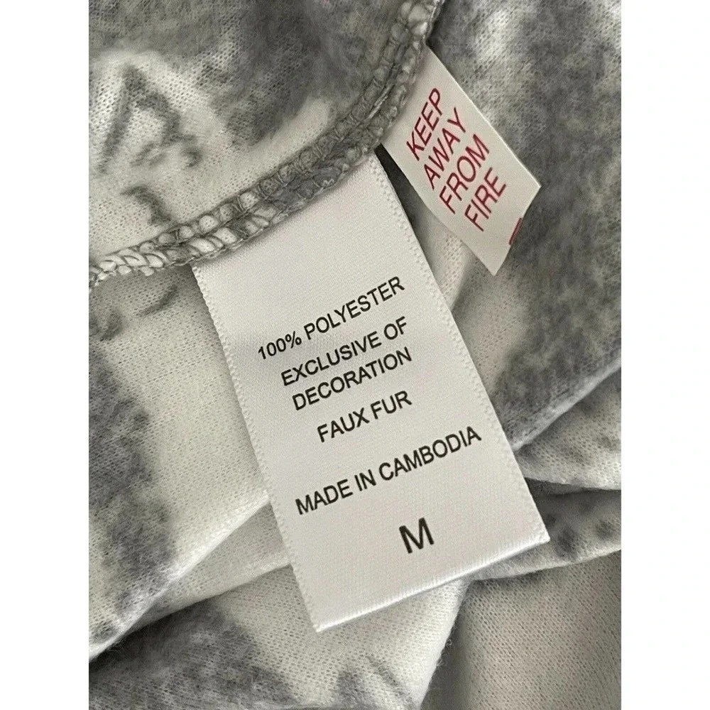 NEW Jane and‎ Bleecker Hooded Lounger Sleepwear Size Medium